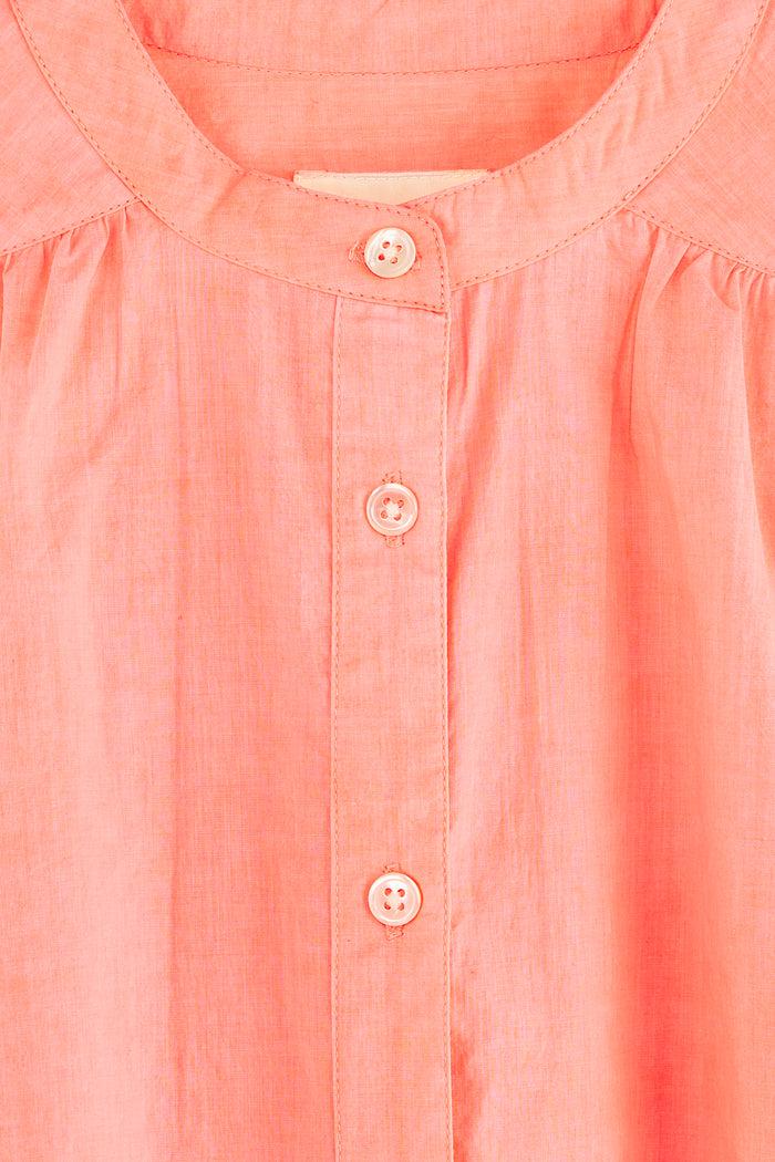 Bellerose Blouse Rose à Manches Courtes Pour Filles