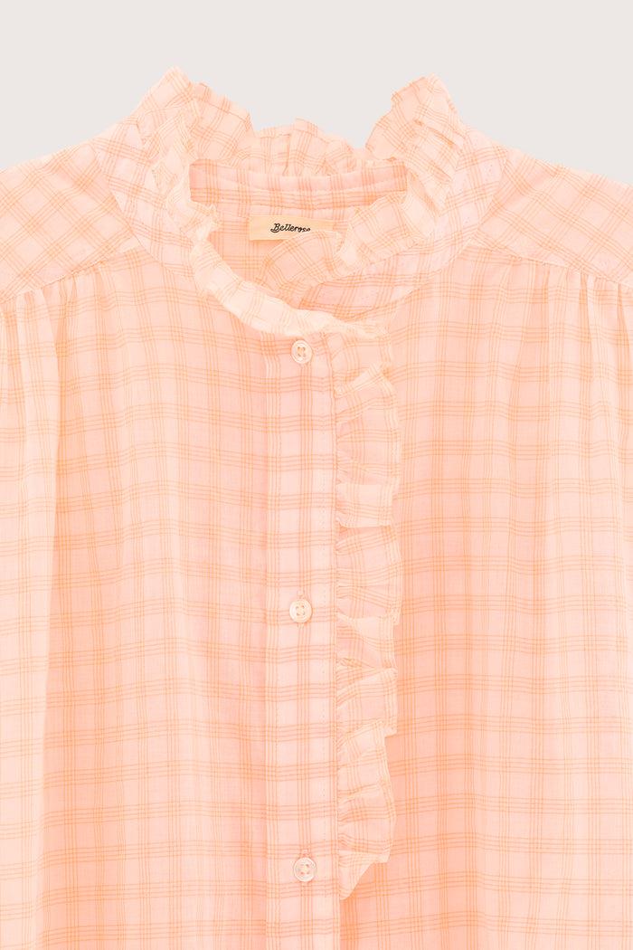Bellerose Blouse Sans Manches À Carreaux Pour Femmes