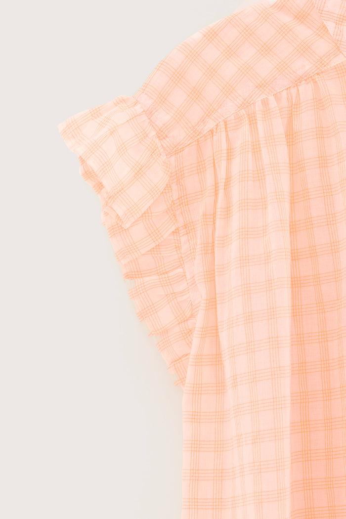 Bellerose Blouse Sans Manches À Carreaux Pour Femmes