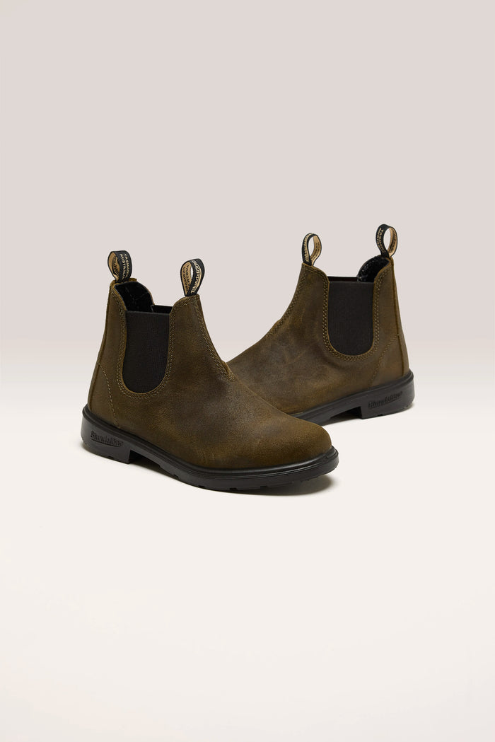Blundstone Blundstone Bottes #2496 Olive Pour Enfants