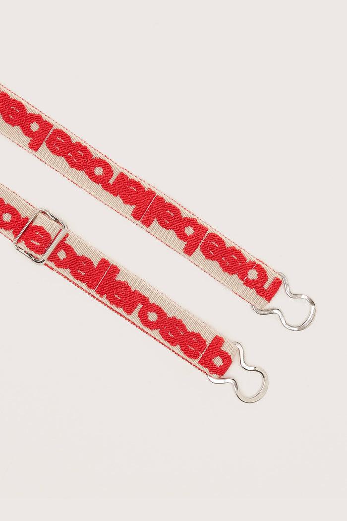 Bellerose Ceinture élastique Imprimé Logo écru Pour Filles