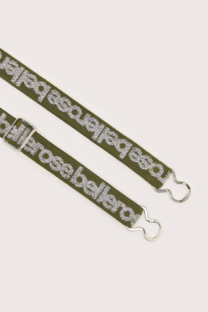 Bellerose Ceinture élastique Imprimé Logo Kaki Pour Filles