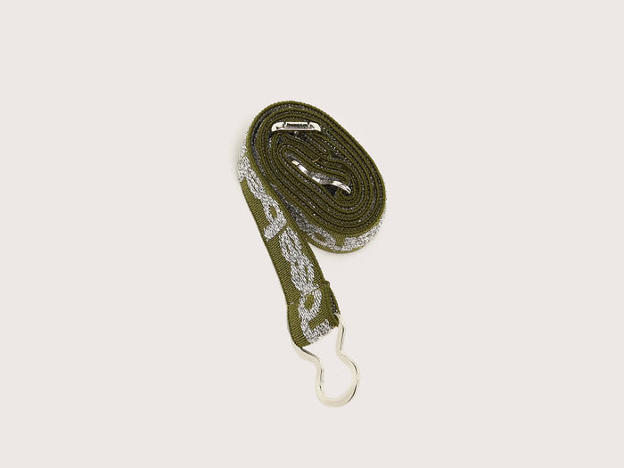 Bellerose Ceinture élastique Imprimé Logo Kaki Pour Filles