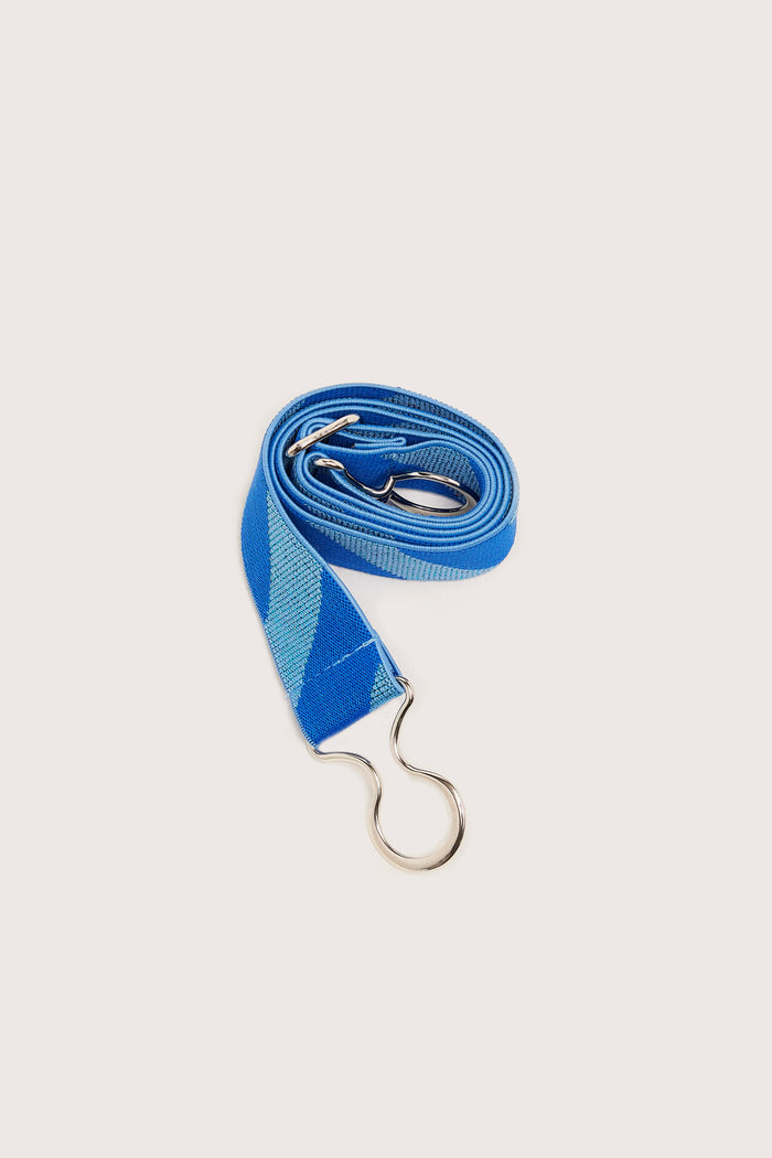 Bellerose Ceinture élastique Rayée Bleue Pour Filles