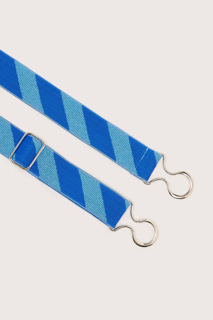 Bellerose Ceinture élastique Rayée Bleue Pour Filles