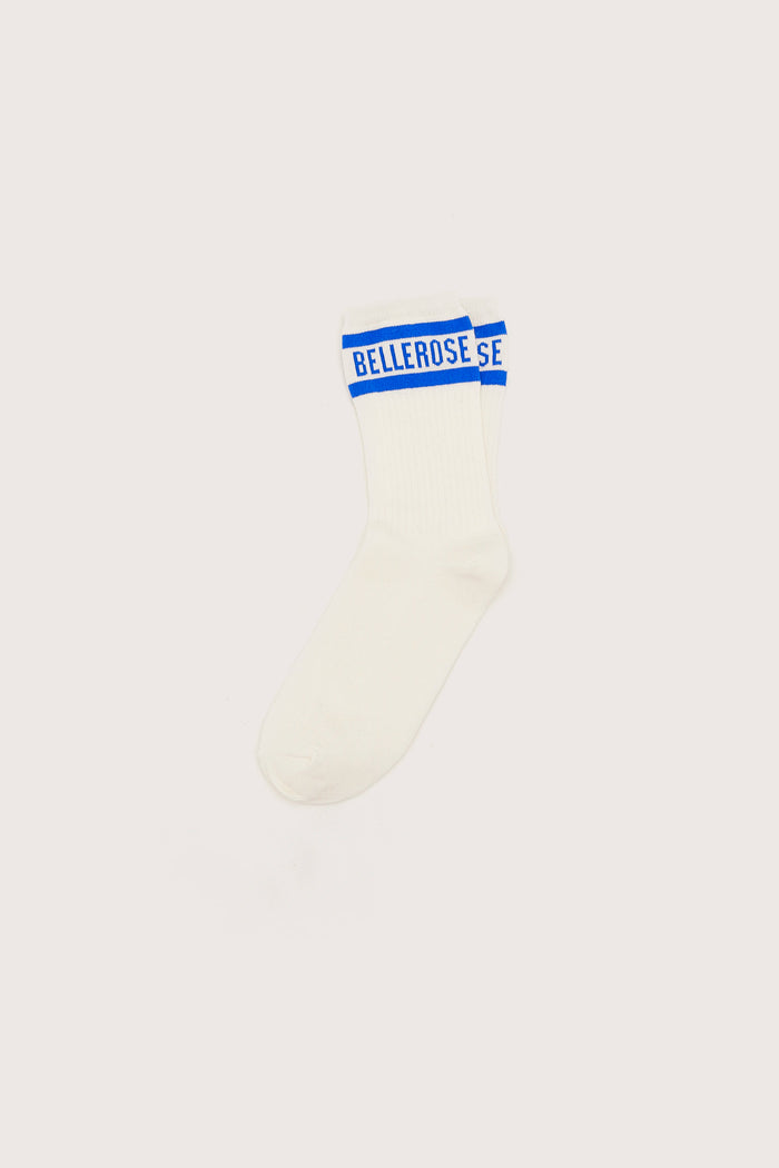 Bellerose Chaussettes Blanches Mi-mollet Pour Filles
