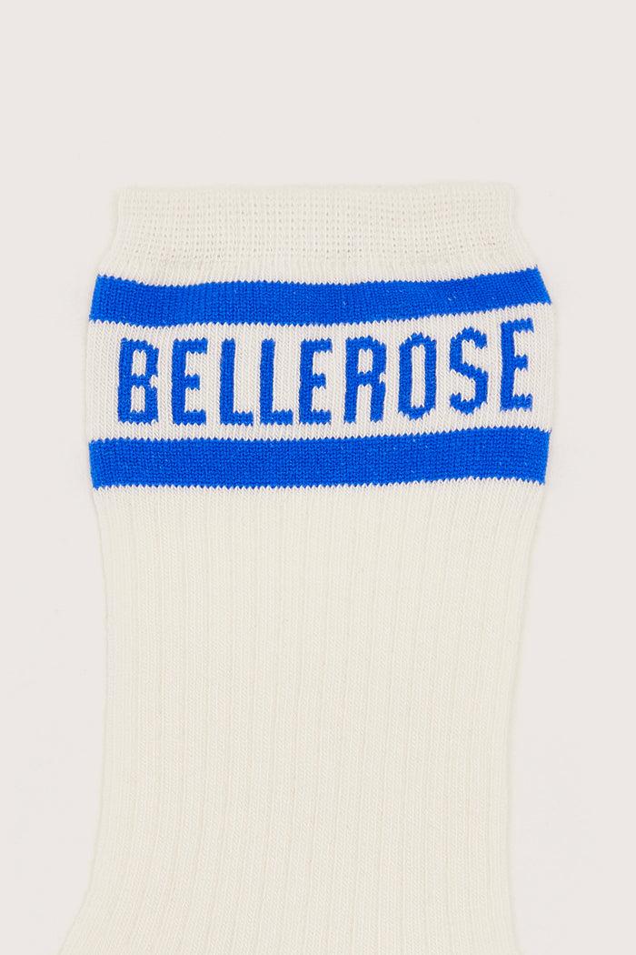 Bellerose Chaussettes Blanches Mi-mollet Pour Filles