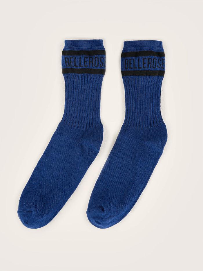 Bellerose Chaussettes Classiques Bleues Pour Femmes