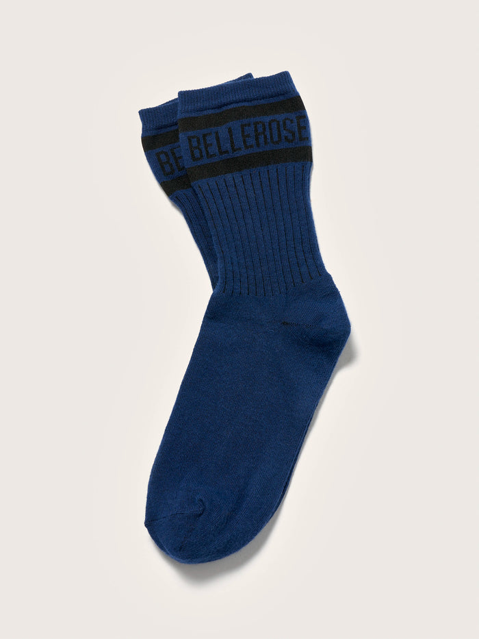 Bellerose Chaussettes Classiques Bleues Pour Femmes