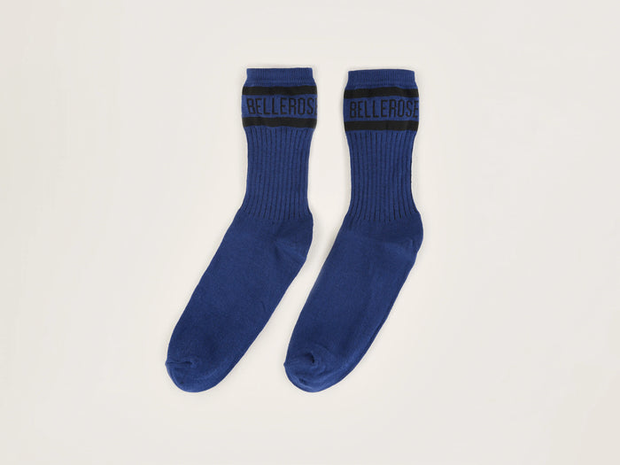 Bellerose Chaussettes classiques bleues pour femmes