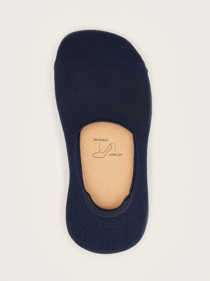 Bellerose Chaussettes Invisibles Bleu Marine Pour Femmes