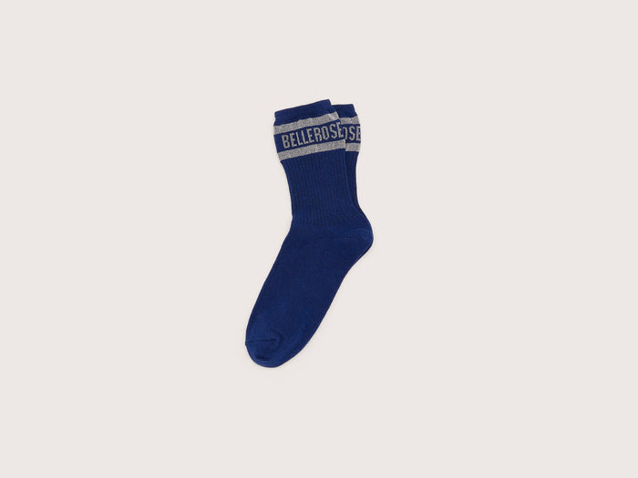Bellerose Chaussettes Logo Bleu à Mi-mollet Pour Garçons