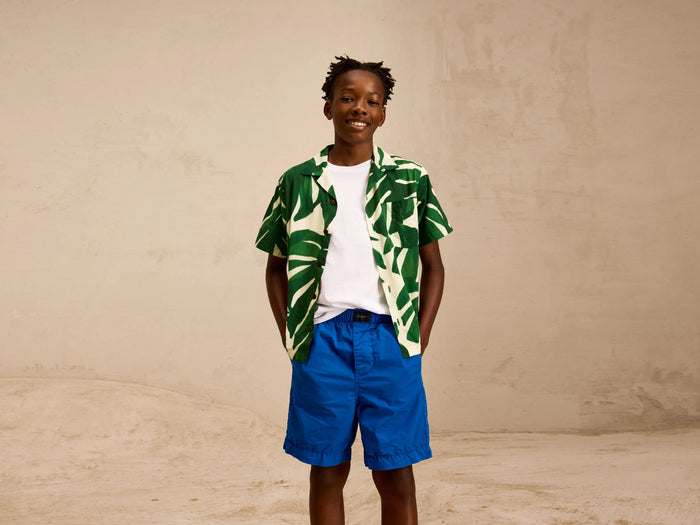 Bellerose Chemise à manches courtes à motifs pour garçons