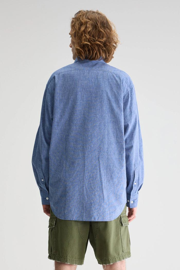 Bellerose Chemise Bleue à Manches Longues Pour Homme
