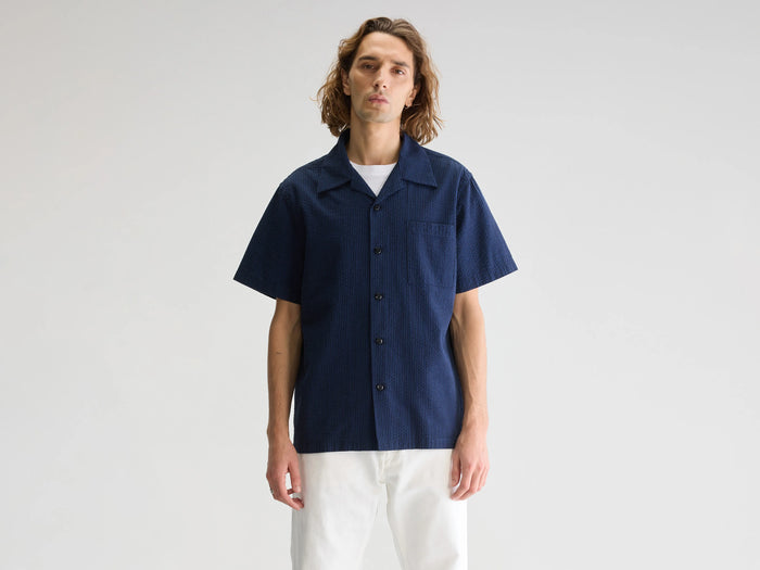 Bellerose Chemise imprimée florale à manches courtes