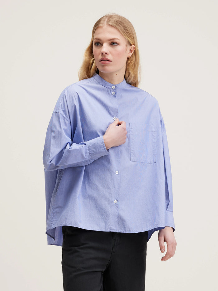 Bellerose Chemise Oversized En Coton Rayé Pour Femmes