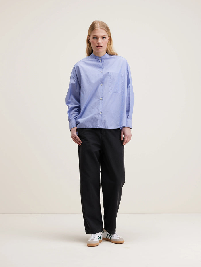 Bellerose Chemise Oversized En Coton Rayé Pour Femmes