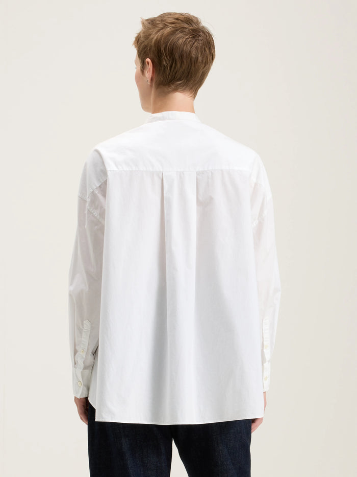 Bellerose Chemise Oversized En Popeline De Coton Blanc Pour Femmes
