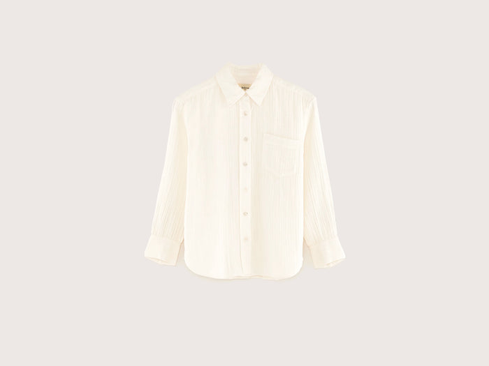 Bellerose Chemisier écru à manches longues pour filles
