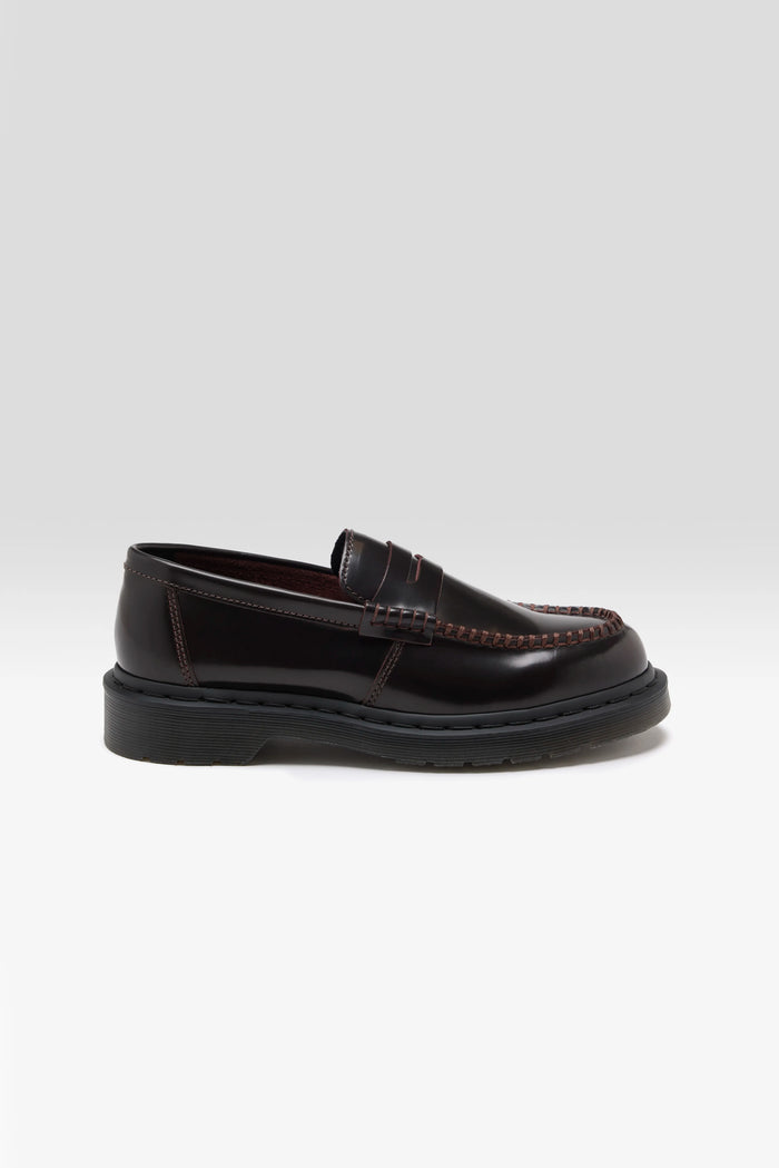 Dr Martens Dr. Martens Penton Cherry Red Leather Loafers