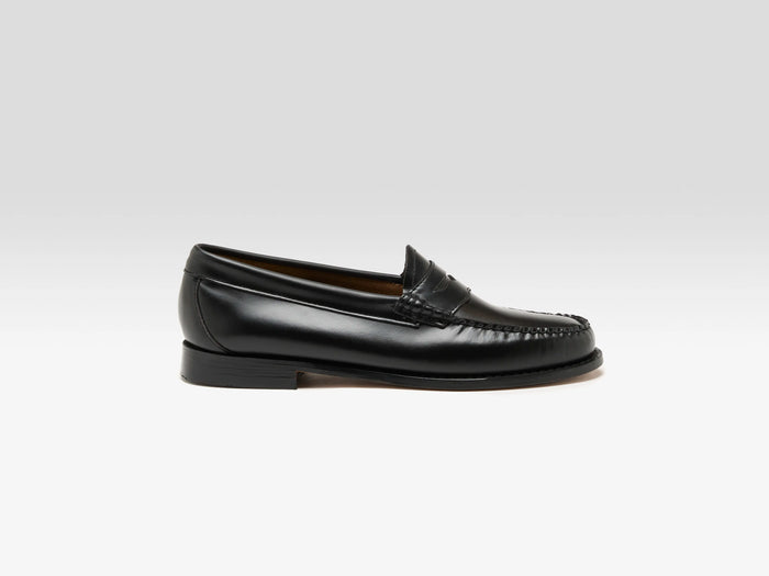 Gh bass G. H. Bass Women's Weejuns Black Penny Loafers