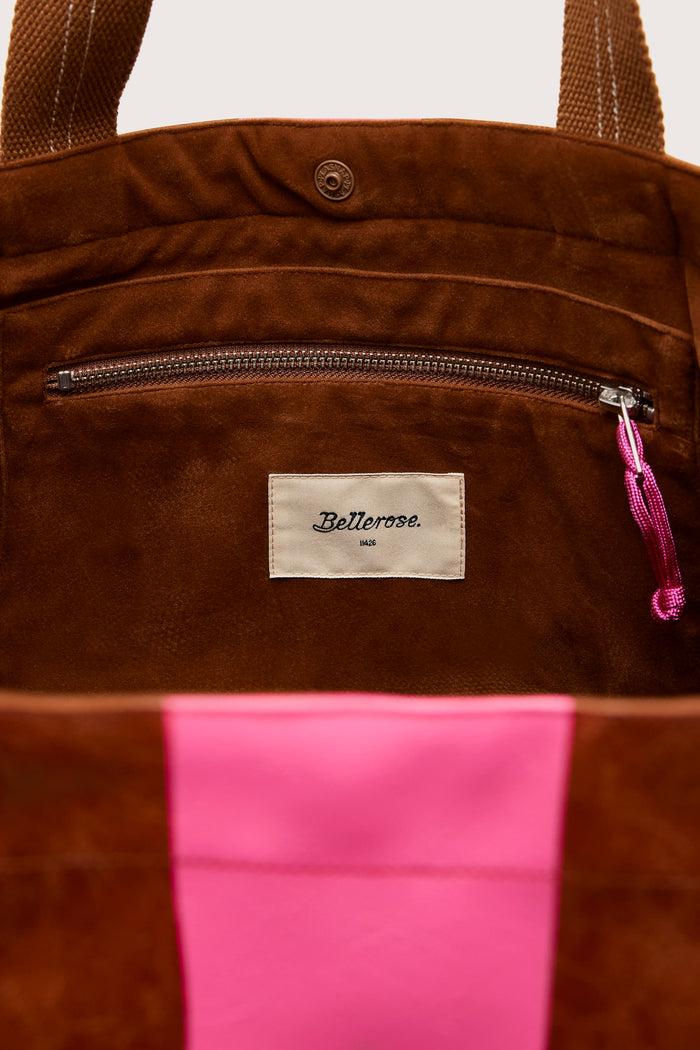 Bellerose Grand Sac à Main Rayé En Vinyle Pour Femmes