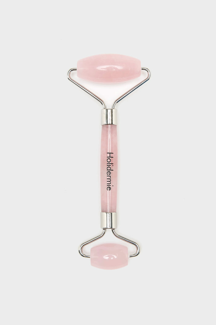 Holidermie Holidermie DuoRoller Visage En Quartz Rose