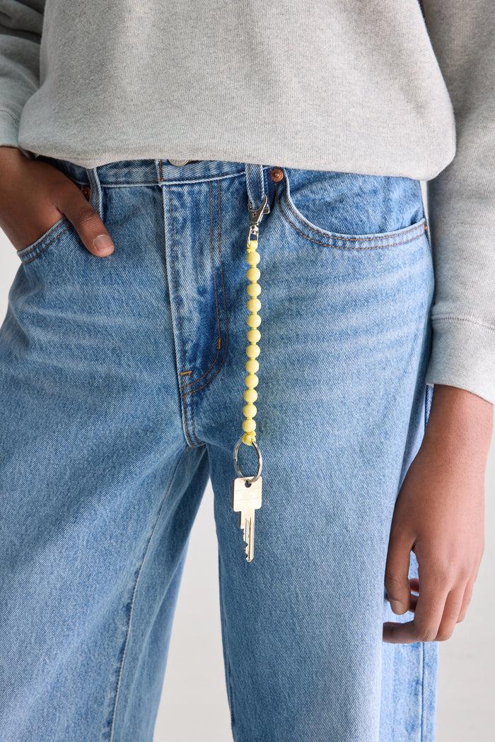 Ina Seifart Ina Seifart Perlin Short Keyholder Yellow