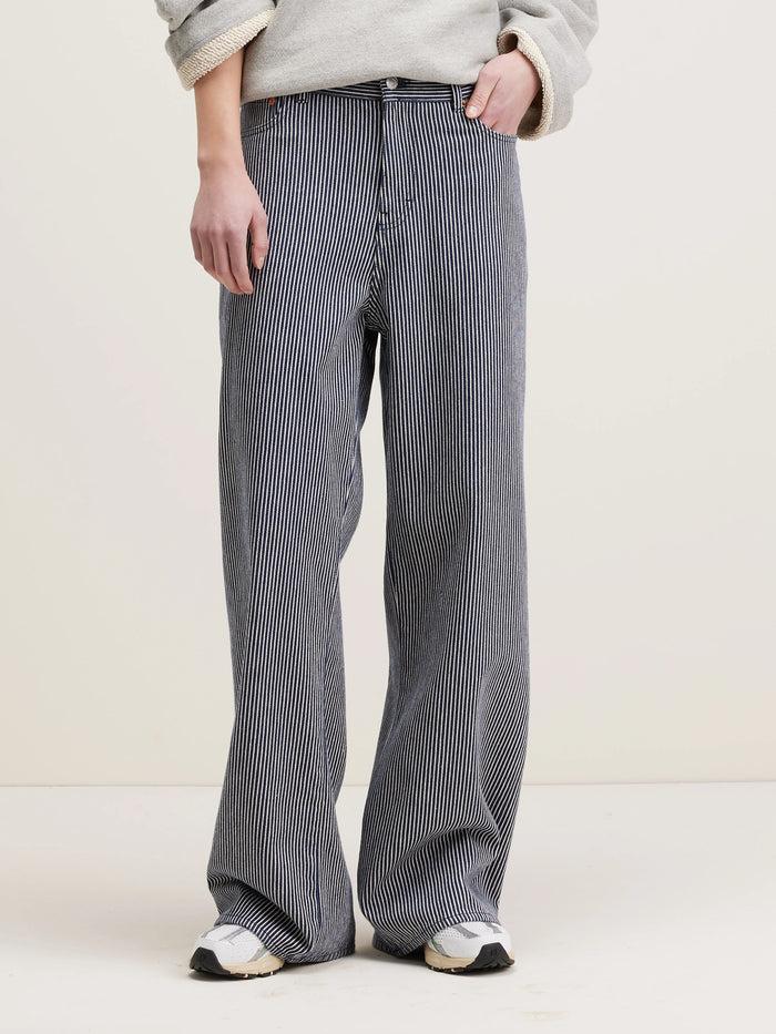 Bellerose Jean Boyfriend En Denim Stone Wash Pour Femmes