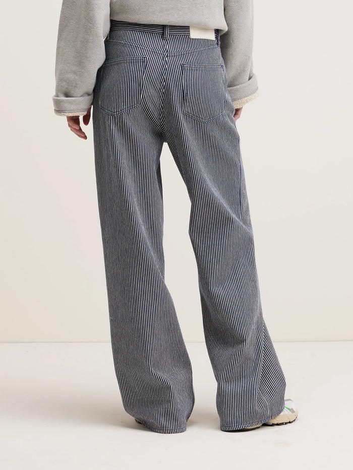 Bellerose Jean Boyfriend En Denim Stone Wash Pour Femmes