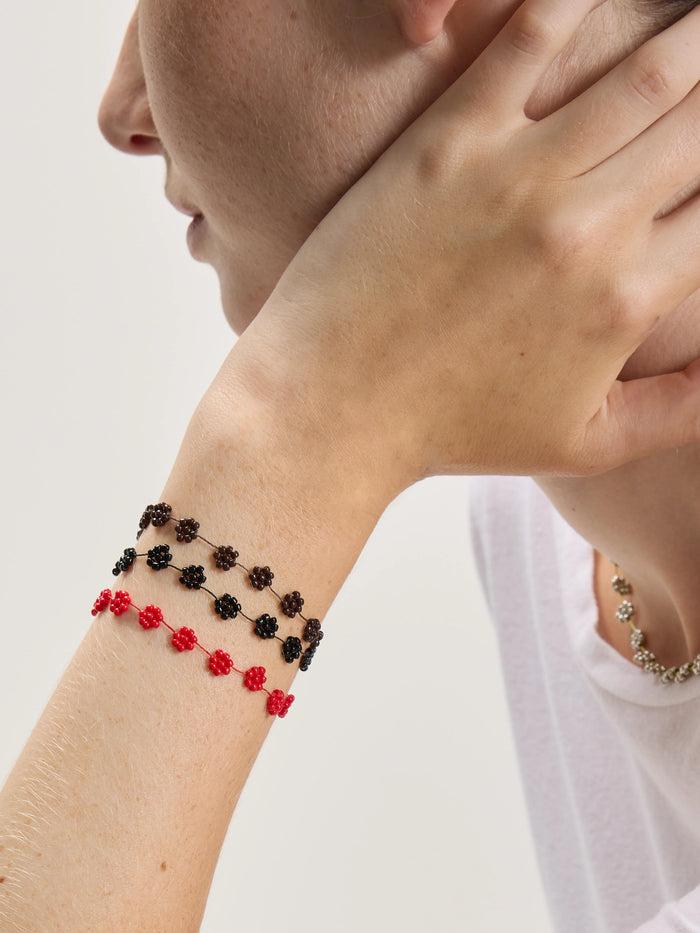 Labro Labro Fiori Bracelet N° 09 Dark Brown