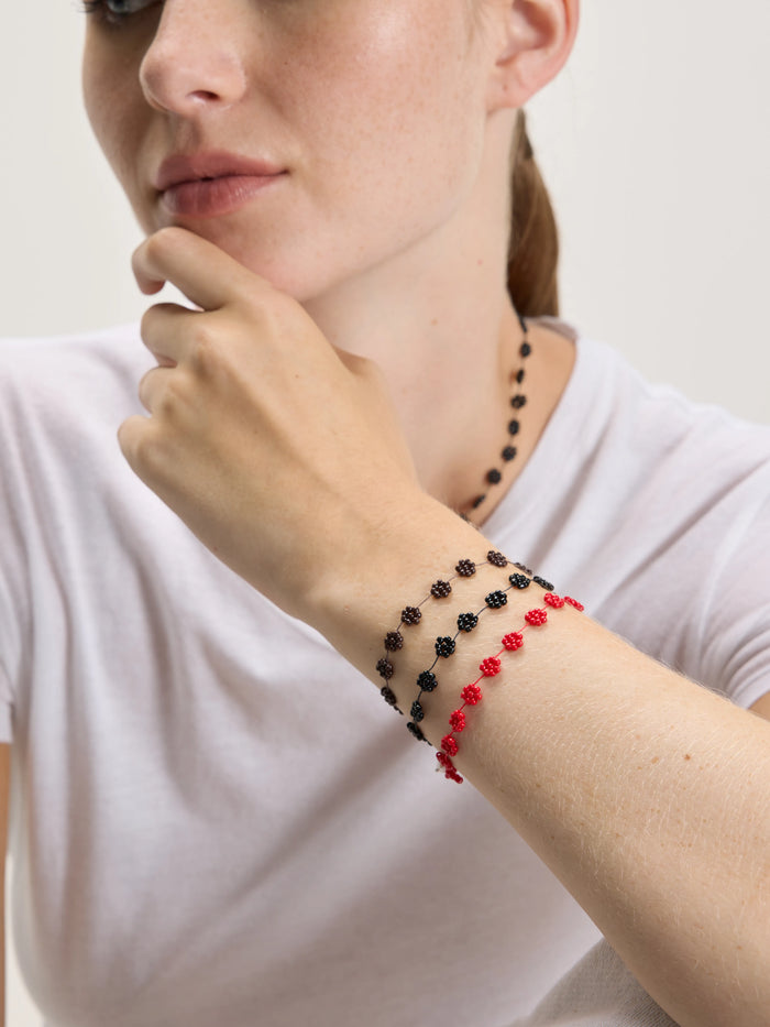 Labro Labro Fiori Bracelet N° 24 Red