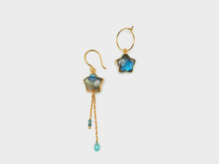 Le fourbi de capucine Le Fourbi de Capucine Boucles d'Oreilles Star