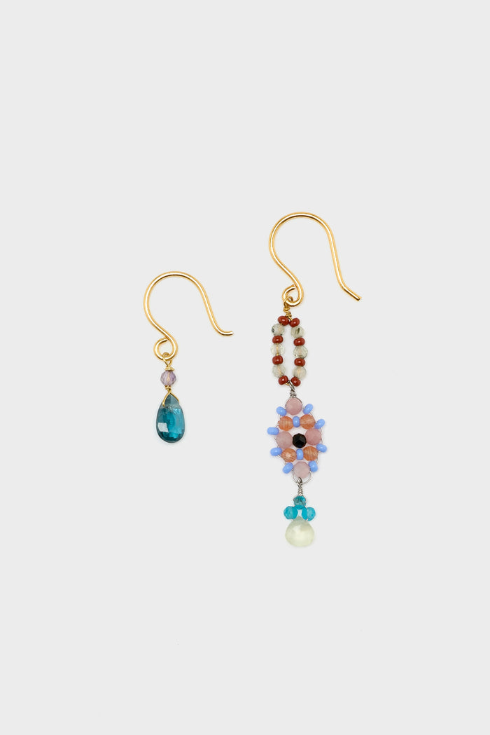 Le Fourbi De Capucine Le Fourbi De Capucine N°B3 Boucles D'oreilles Asymétriques