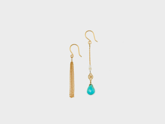 Le fourbi de capucine Le Fourbi de Capucine N°B35 Boucles d'Oreilles