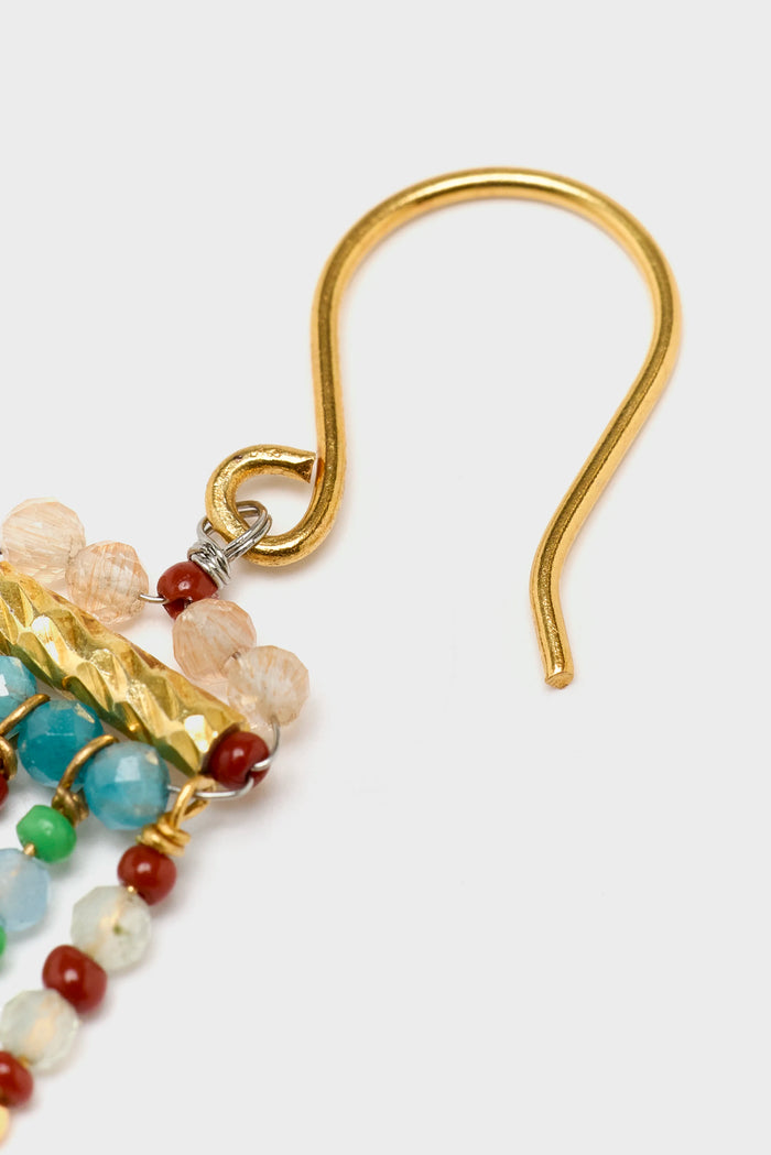 Le Fourbi De Capucine Le Fourbi De Capucine N°B5 Boucles D'oreilles Gemstone