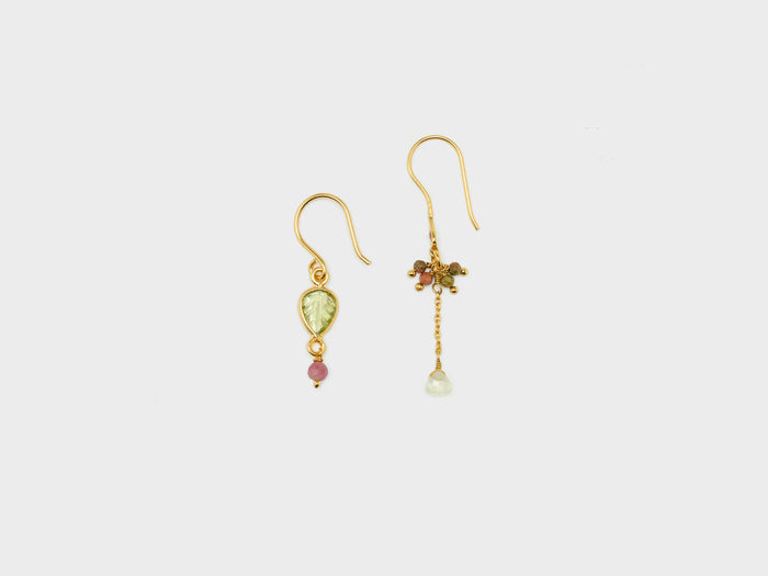 Le fourbi de capucine Le Fourbi de Capucine N° B8 Boucles d'oreilles