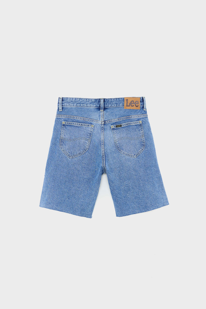 Lee Lee Rider Loose Shorts In Down The Road Blue