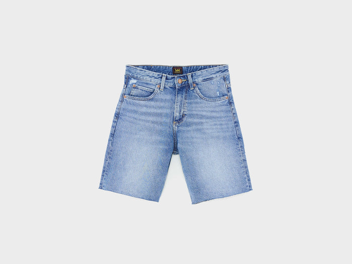 Lee Lee Rider Loose Shorts in Down The Road Blue