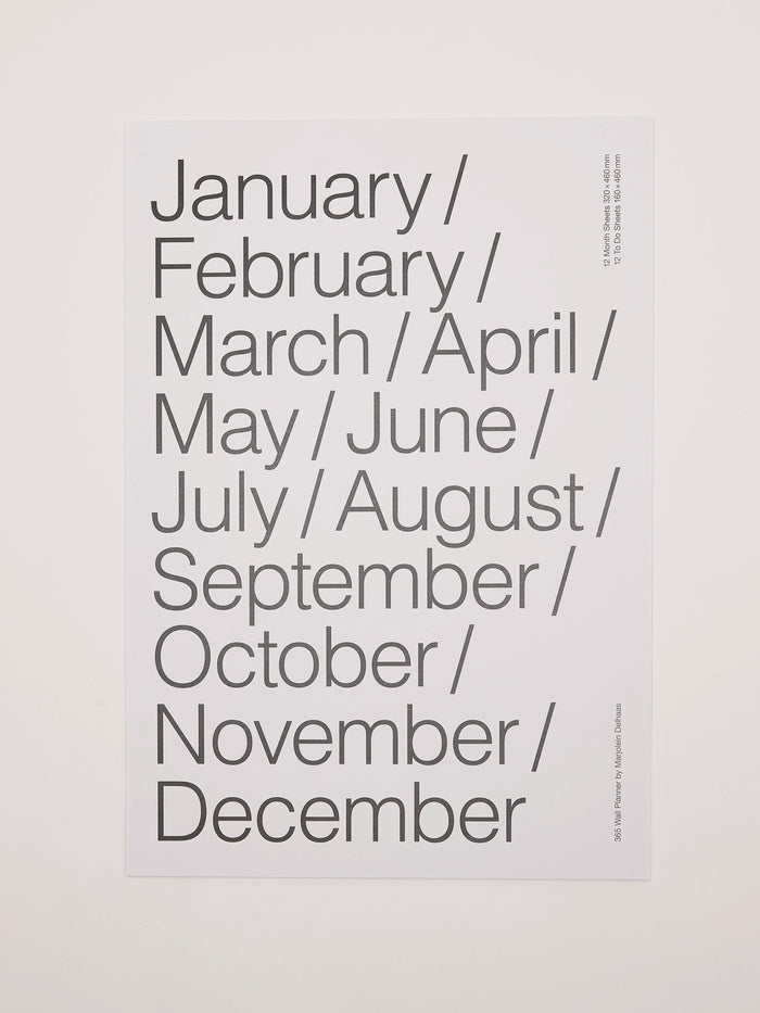 Marjolein Delhaas Marjolein Delhaas 365 Wall Planner