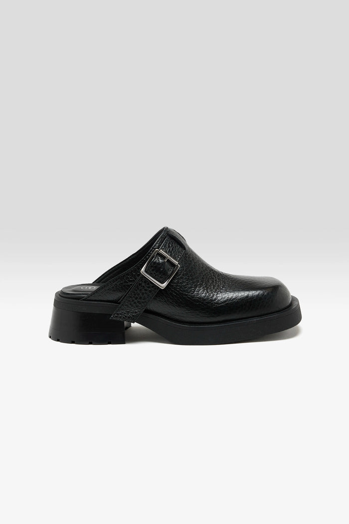 Miista Miista Mules à Boucles Aroa Noir