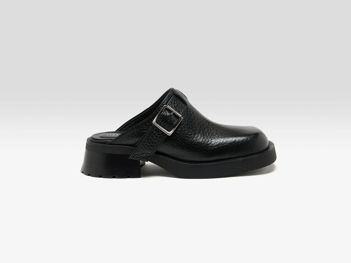 Miista Miista Mules à Boucles Aroa Noir