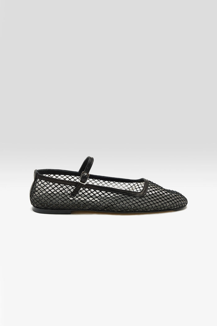 Miista Miista Vanita Black Ballerinas