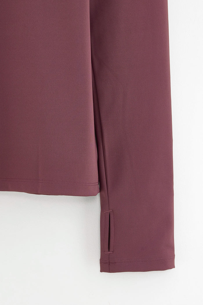 New Balance New Balance Script Quarter Zip Pour Femmes