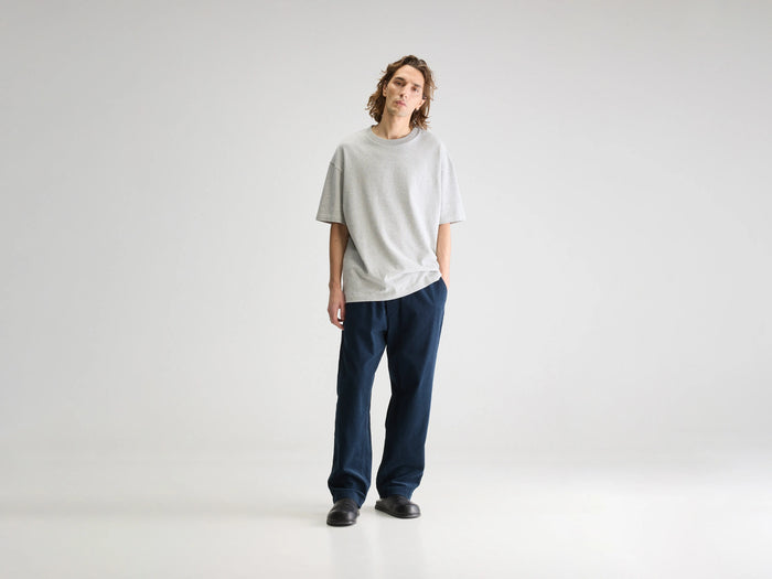 Bellerose Pantalon ample en velours bleu pour homme