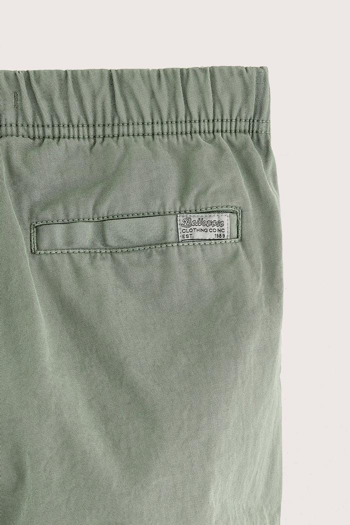 Bellerose Pantalon Coupe Large Vert-gris Pour Garçons