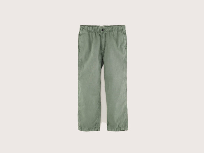 Bellerose Pantalon coupe large vert-gris pour garçons