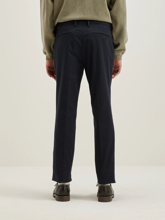 Bellerose Pantalon De Tailleur Bleu Marine Pour Hommes