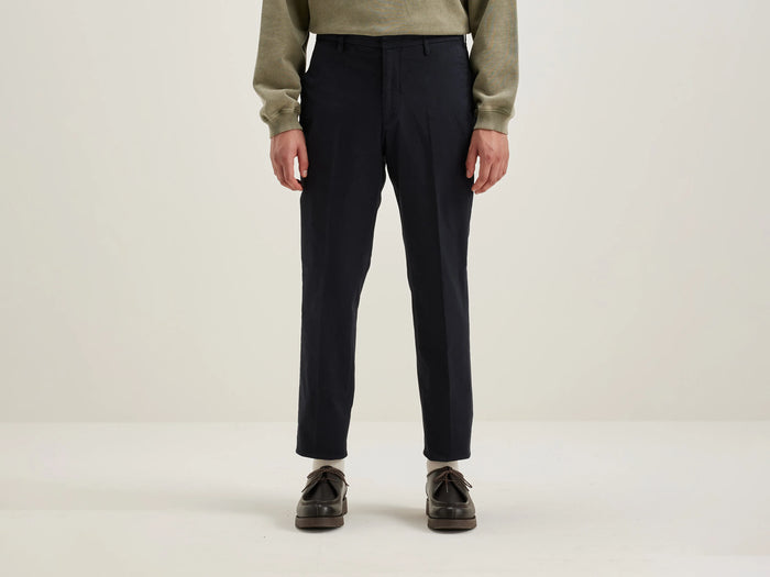 Bellerose Pantalon de tailleur bleu marine pour hommes