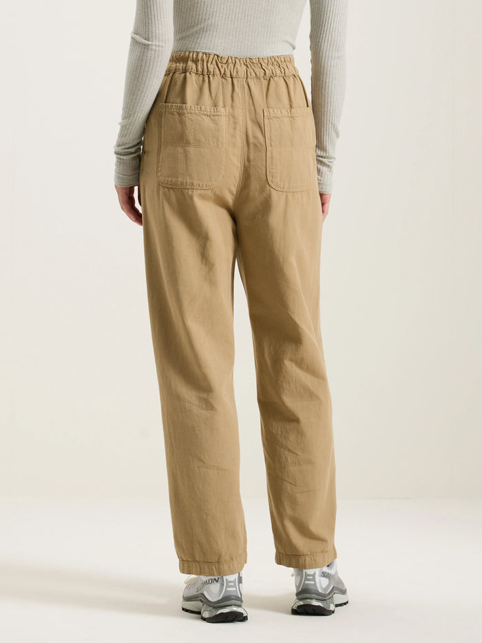Bellerose Pantalon Décontracté Beige Clair Pour Femmes